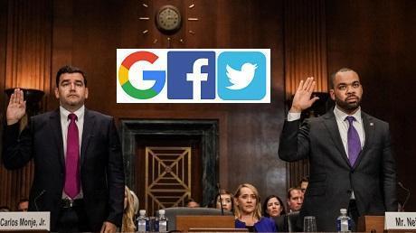 Facebook Google accused of anti conservative bias Senate hearing