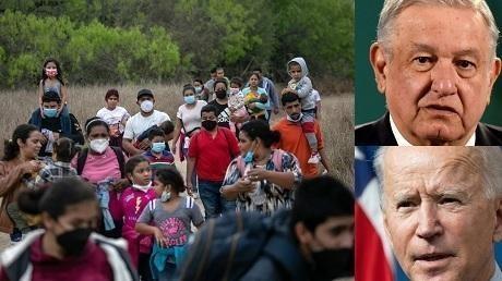 AMLO Blames Biden Border Crisis