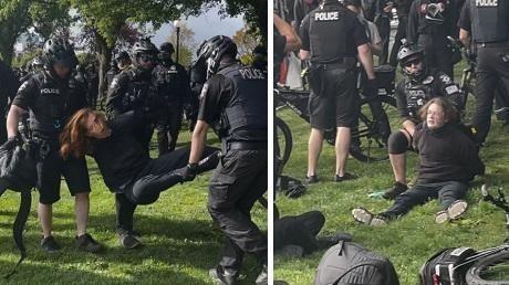 Antifa May Day Crimes Includes Assaulting Child
