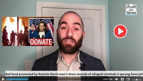 Bail fund promoted by Kamala Harris wont share records