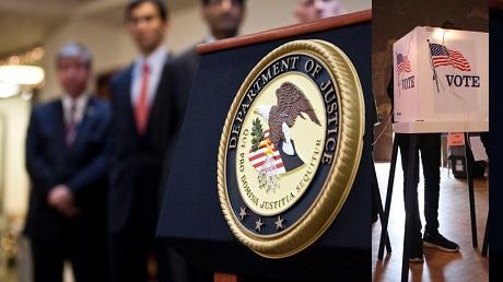 DOJ sending personnel to monitor voting in key sites