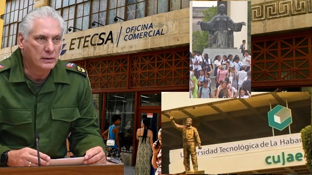 Díaz-Canel Threatens Cuban Students with War Rhetoric