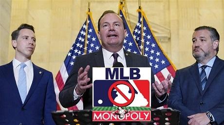 GOP Senators Challenge MLB Monopoly Protections