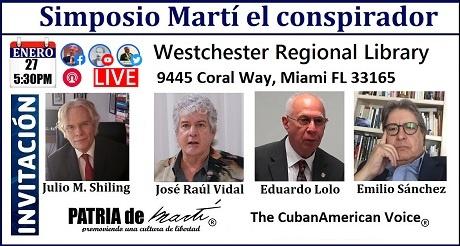 Invitación Simposio Martí el conspirador
