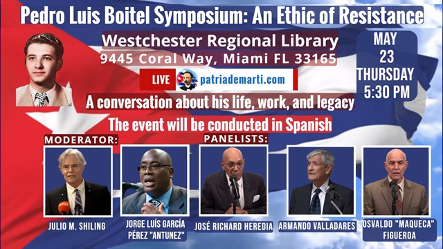Pedro Luis Boitel Symposium Invitation