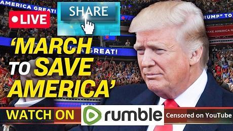 Trump Joins 'March to Save America'