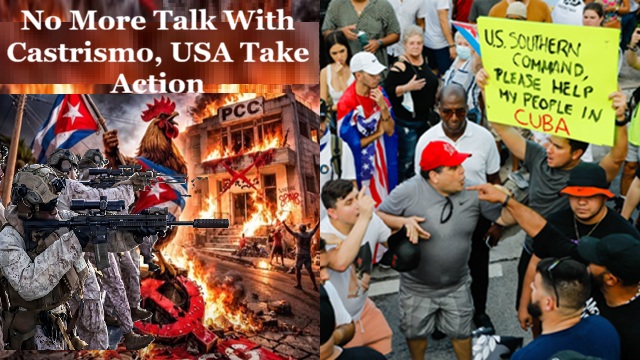 No More Talk With Castrismo USA Take Action