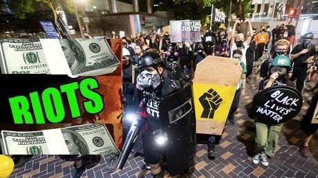 Oregon handed terror groups BLM Antifa CARES money