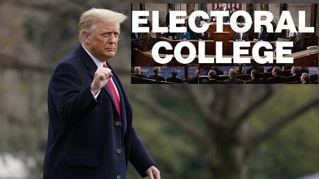 Pennsylvania Georgia Nevada and Arizona Republican Electors Cast Votes for Trump