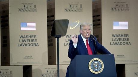 President Trump Ohio Whirlpool