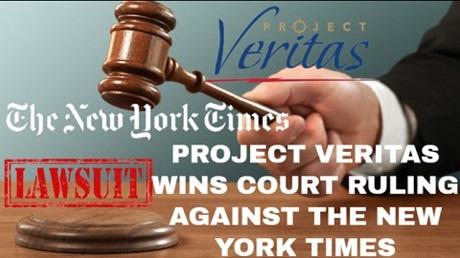 Project Veritas Wins Lawsuit Against NYT