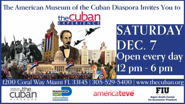 Invitation Permanent Exhibition 'The Cuban Experience'