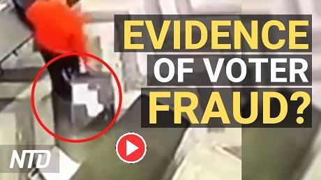 Video Shows Election Workers Producing Ballot Suitcases in GA