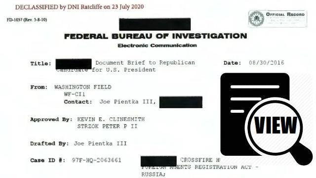 View FBI declassified document