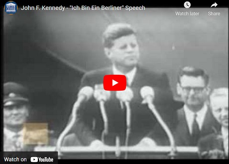 John F Kennedy Ich Bin Ein Berliner Speech