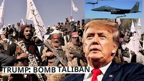 Trump: U.S should take military action if taliban don t return military equipment