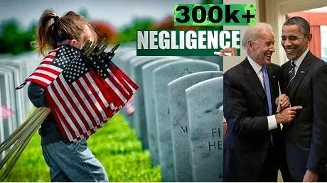 More than 300K veterans died as result of Obama Biden negligence