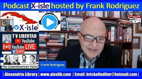 Podcast X isle hosted by Frank Rodriguez