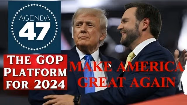 2024 GOP Platform Make America Great Again
