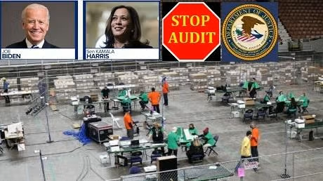 Biden Harris DOJ Trying to Stop Arizona Vote Audit