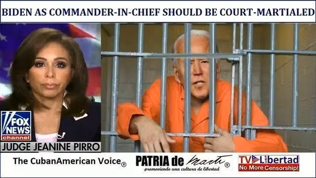 BIDEN AS COMMANDER IN CHIEF SHOULD BE COURT MARTIALED