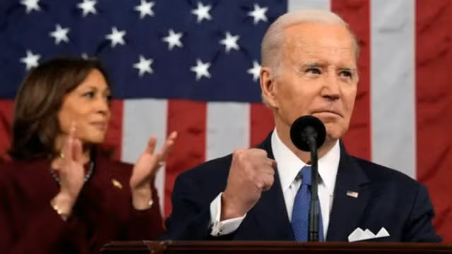 Biden uses state of the union to threaten civil war