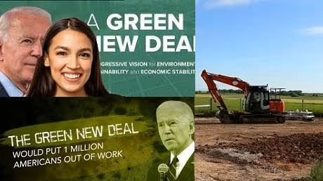 Bidens dangerous red green new deal
