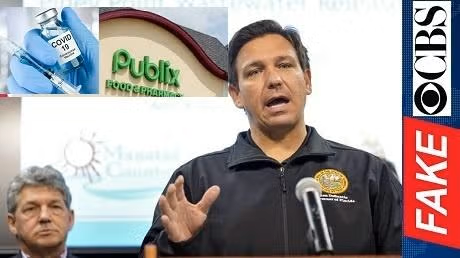 CBS Presents Fraudulent Info on FL Vaccine Program