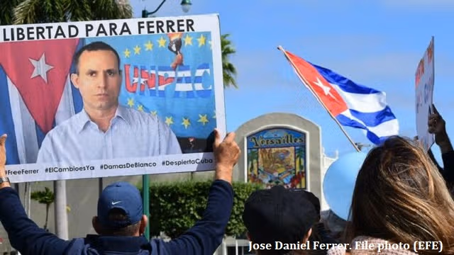Cuban gov shows political prisoner Jose D Ferrer is alive