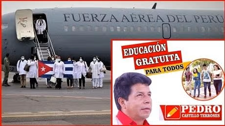 Cuban influence in leftist candidate for the presidency of Peru