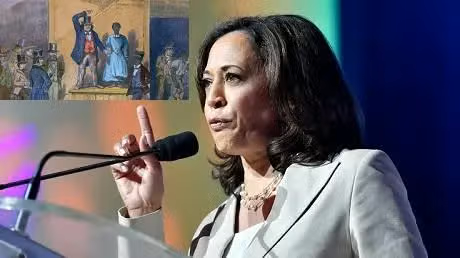 Democrat VP candidate and black slaves