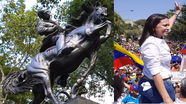 Evocation of José Martí in María Corina Machado's Venezuela