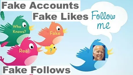Half of Biden Twitter followers Are Fake