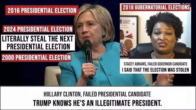 History: Democrats Who Denied the Election Results in 24 Minutes