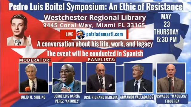 Pedro Luis Boitel Symposium Invitation
