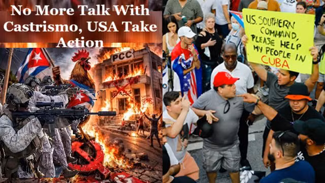No More Talk With Castrismo USA Take Action