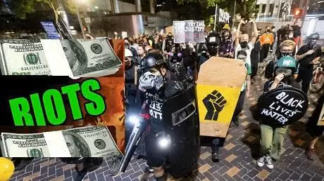 Oregon handed terror groups BLM Antifa CARES money