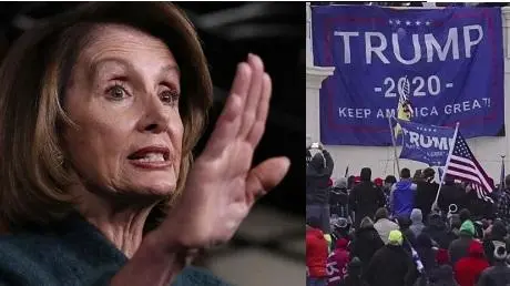 Pelosi Bizarrely Equates Capitol Rioters with White Supremacy