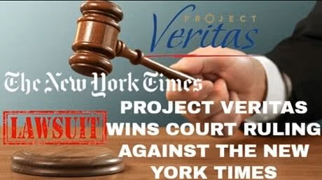 Project Veritas Wins Lawsuit Against NYT