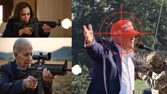 Biden-Kamala Regime Authorizes Use of Lethal Force Against Political Opponents