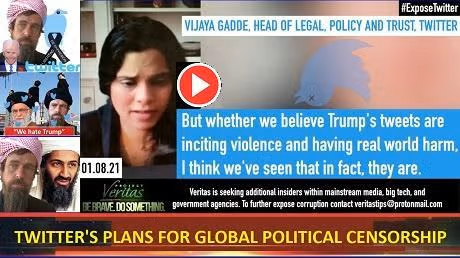 TWITTER'S PLANS FOR GLOBAL POLITICAL CENSORSHIP