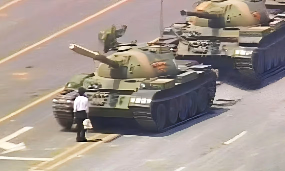 Tiananmen "Tank Man" image