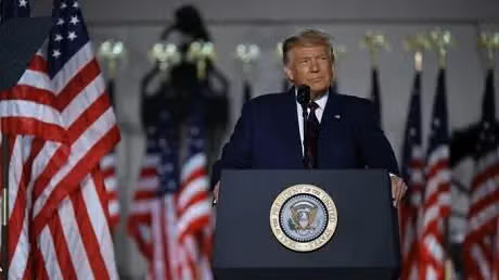 Trump RNC speech draw clear differences with far left