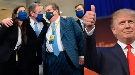 Trump Thanks Team After Acquittal