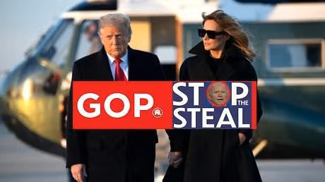 Trump urges GOP senators to fight for the presidency