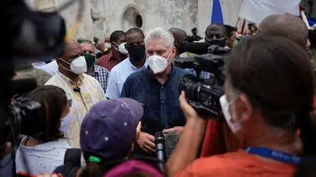 cuba arrests activists as government blames unrest on us interference