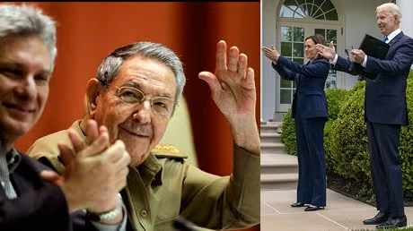 biden harris soft reproachment castrosim