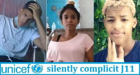 unicef in complicit silence in the face of cuba s 11j teenage victims