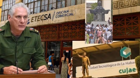 Díaz-Canel Threatens Cuban Students with War Rhetoric