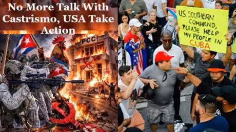 U.S. Force, or Threat of it, Must Be Used in Cuba